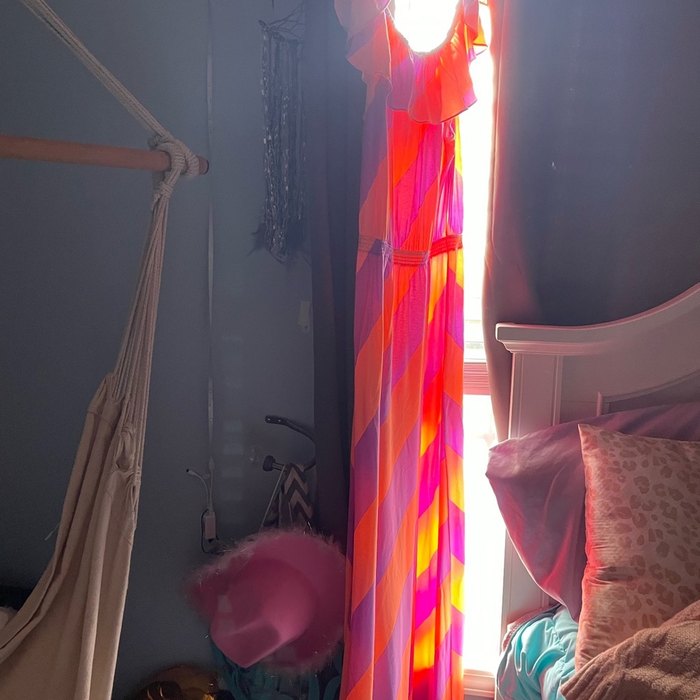 Long colorful dress